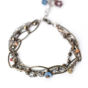 Anne Vaughan Multistrand Charm Bracelet (Awaken)