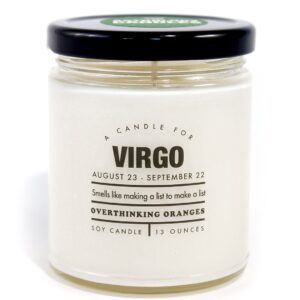 Horoscope Candles by Whiskey River Soap Company