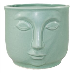 Modern Face Ceramic Vase