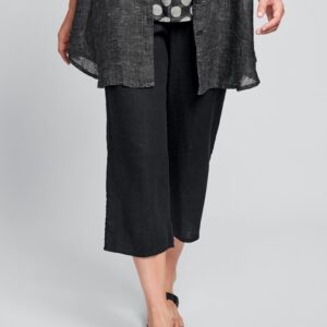 Flax Flood Pant (Black)